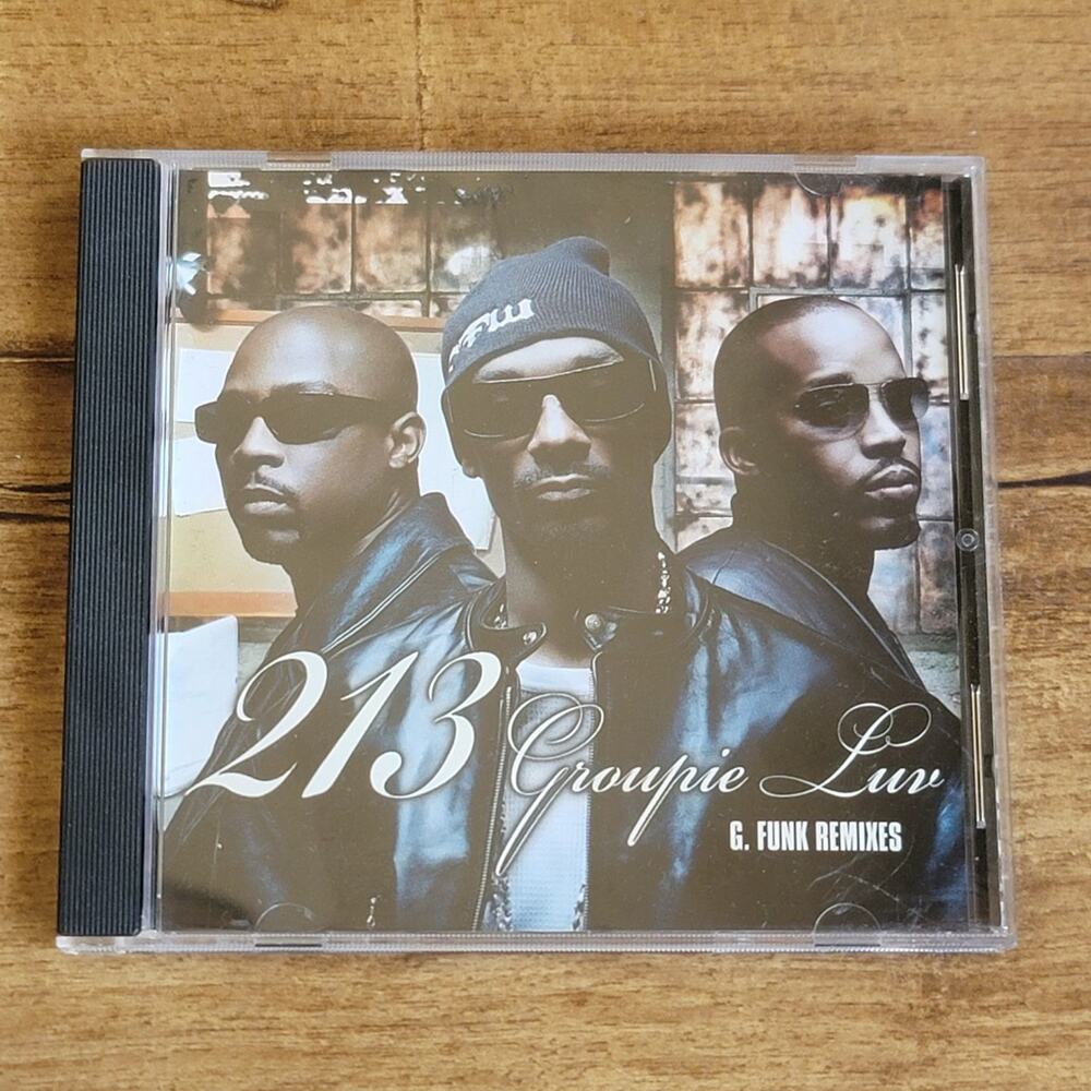 Vtg 2004 213 Groupie Luv G. Funk Remixes CD Single